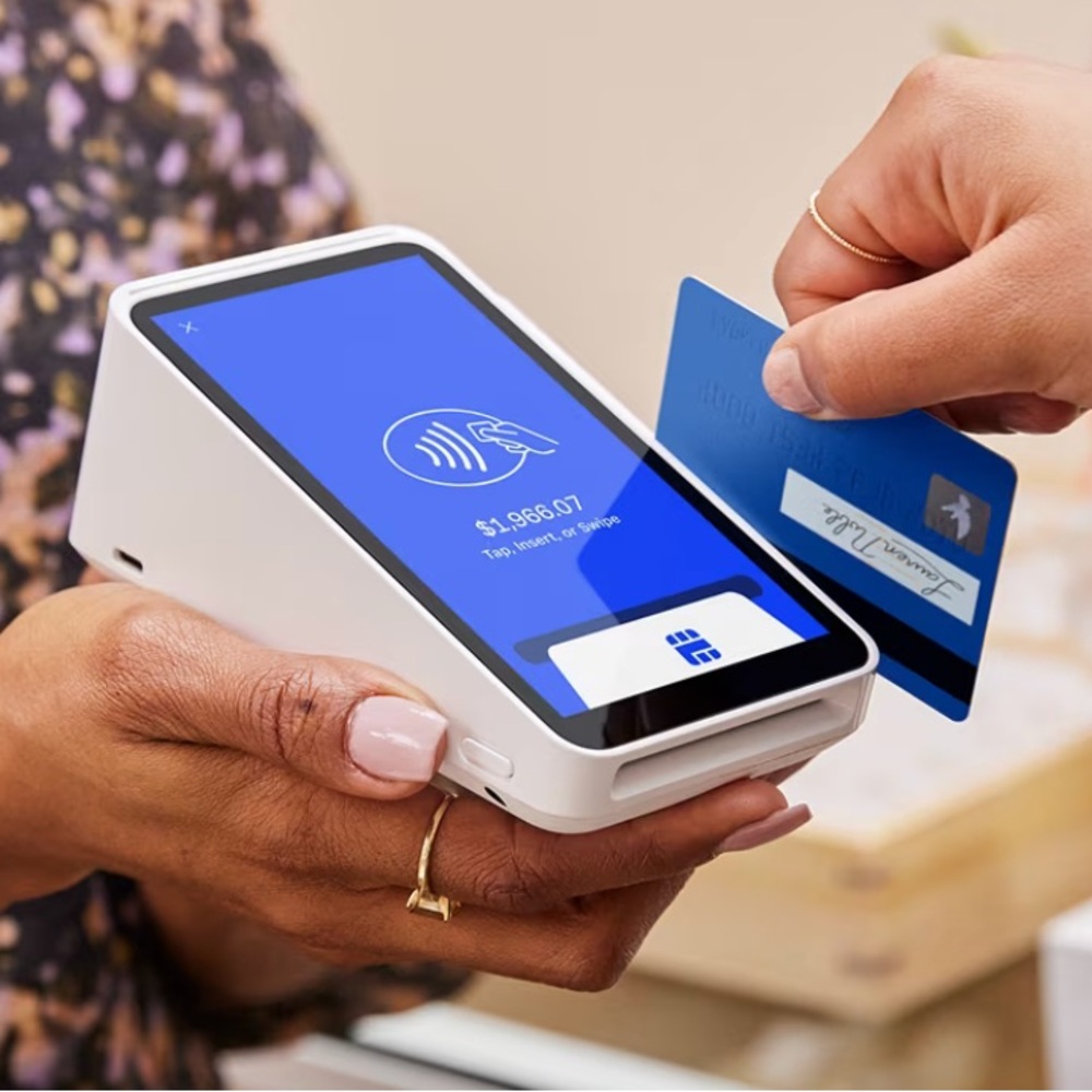 White Payment Terminal